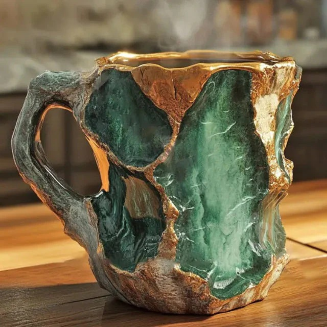 Taza de Café Verde de Mineral