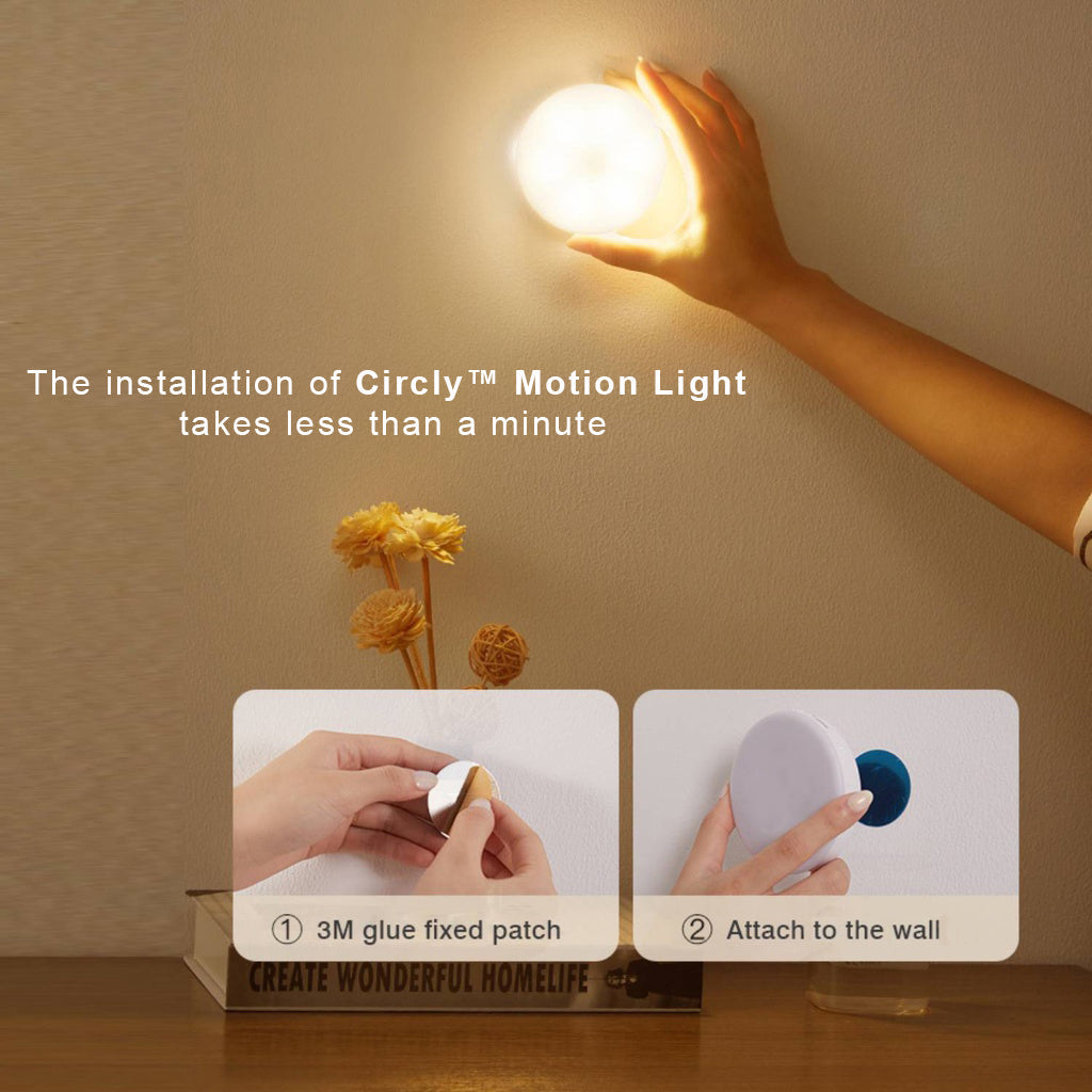 Circly™ Luz Inteligente con Sensor de Movimiento | Promo 2x1