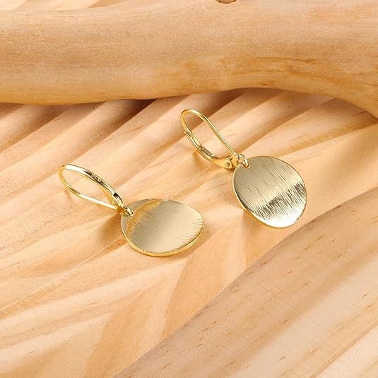 Shiello™ - Pendientes Brillantes con Diseño de Disco